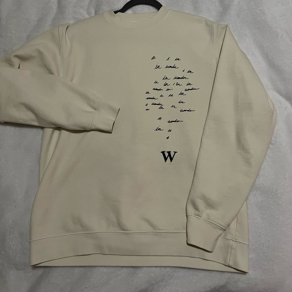 Shawn Mendes Wonder Embroidered Sweatshirt